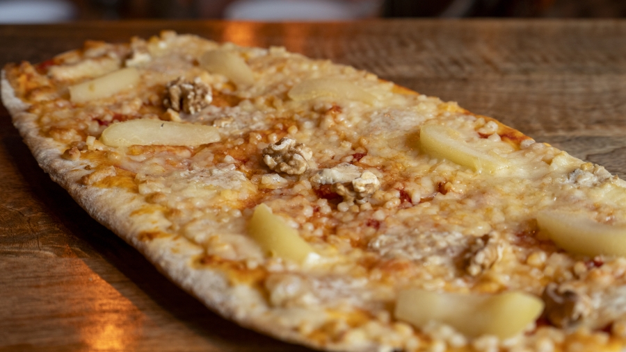 imagen Gorgonzola, pera e noci